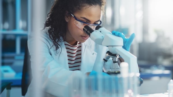 A photo depicting vaccine research, one of the areas impacted by the layoff of FDA employees and the National Institutes of Health employees, as well as funding cuts from the Trump administration
